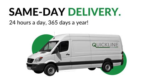 The Full Details On Our Same Day Delivery Service Quickline Couriers