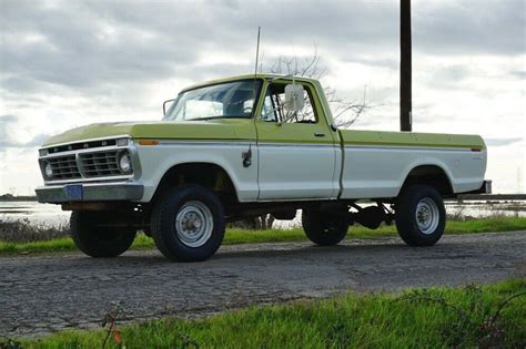 1974 Ford F 250 4x4 Camper Classic Cars For Sale