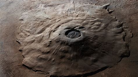 Olympus Mons The Largest Volcano In The Solar System Space