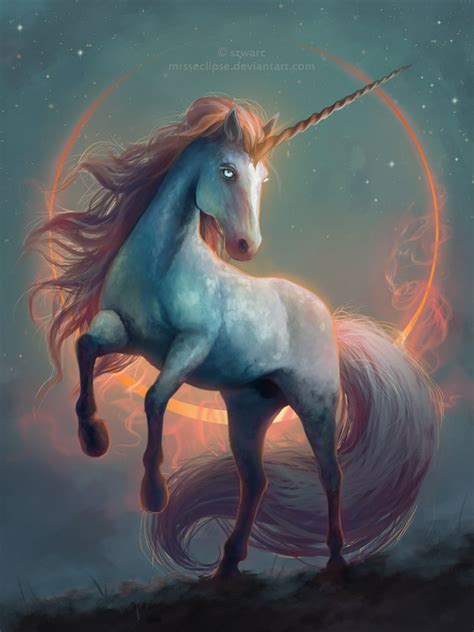 Unicorn By Mrsseclipse Unicorn And Fairies Unicorn Fantasy Fantasy
