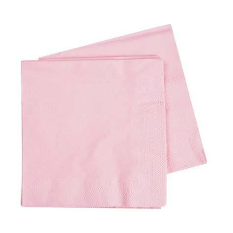Pink Paper Napkins