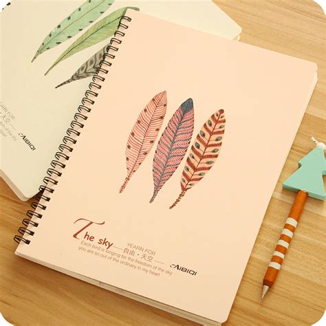 Large Size Spiral Page Notebook Student Stationery Thickness Note Books