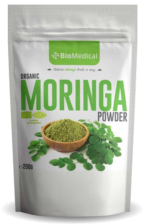 Moringa Oleifera Organic Powder | NaMaximum gambar png