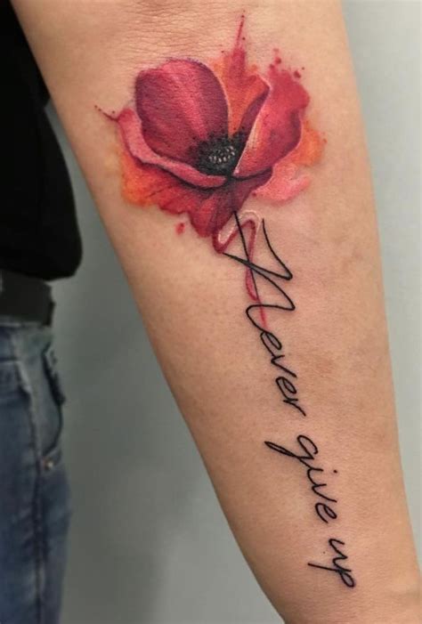 30 Beautiful Cute Poppy Tattoo Ideas For Women Tattoos For Daughters