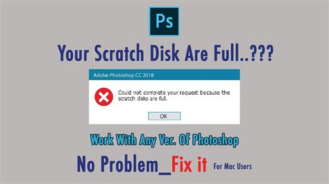 Open your scratch disk preferences. How to Clear Your Scratch Disk and Photoshop Cache on Mac ...