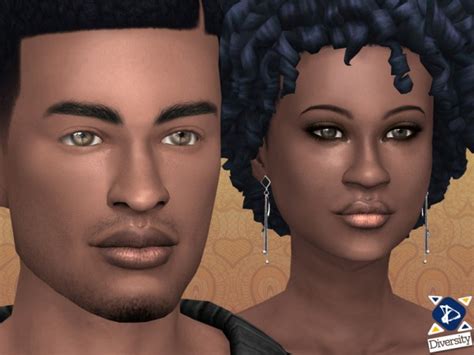 The Sims Resource Natural Lipstick Lipgloss For Dark Skintones By