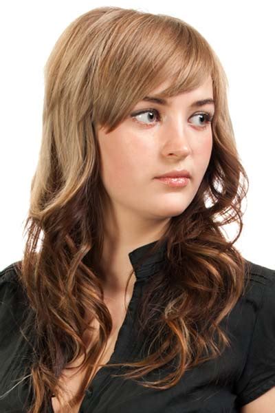These front bangs help to take away attention from a large forehead and focuses on the eyes. Hairstyles For Women 2015 - Hairstyle Stars