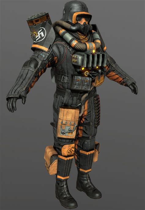 Wolfenstein The New Order Firetrooper By Luxox18 On Deviantart