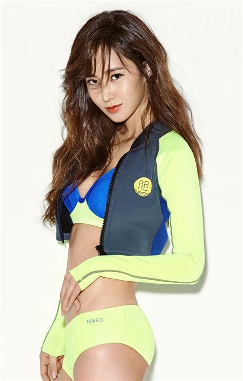 More Of Snsd Yuri S Hot Promotional Pictures For Barrel Snsd Oh Gg F X