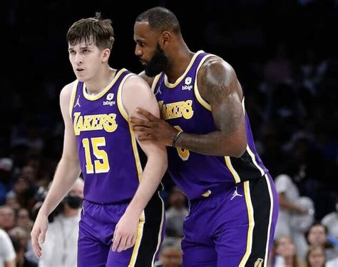 Lakers News Lebron James Praises Austin Reaves For Pushing Through