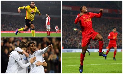 Premier League Results Watford Shock Arsenal Liverpool And Chelsea