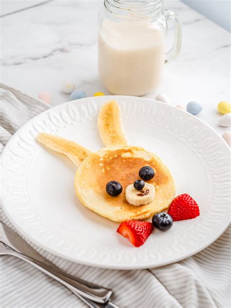 Bunny Pancakes Adorable Easter Breakfast For Kids