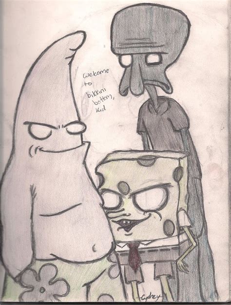 Evil Spongebob Drawing At Getdrawings Free Download