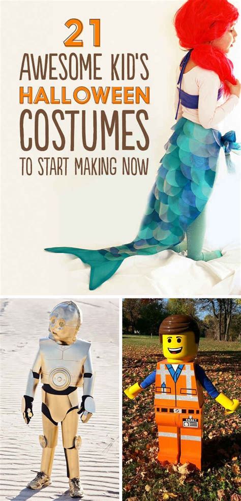 21 Awesome Kids Halloween Costumes To Start Making Now Awesome Kids