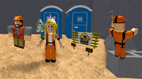Roblox Escape The Construction Yard Obby Youtube