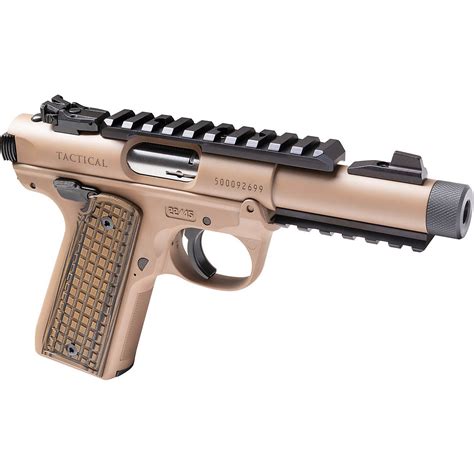 Ruger Mark Iv 22 45 Tactical 22 Lr Semiautomatic Pistol Academy