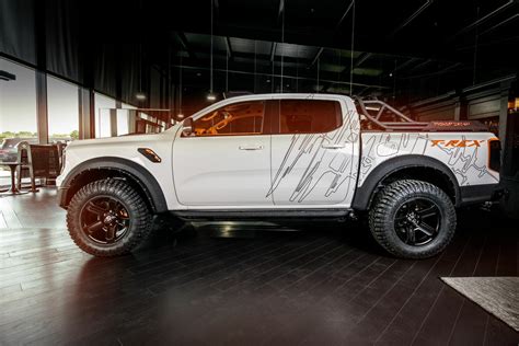 Ford Ranger Raptor Gets Jurassic Makeover Becomes 110 000 CRX T Rex