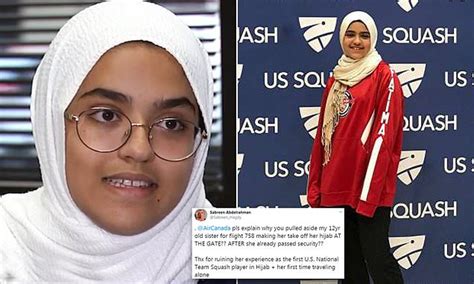 Air Canada Forced A 12 Year Old Muslim Girl To Remove Hijab In Public At Sfo Airport Daily