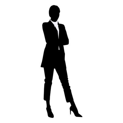 Business Woman Confident Silhouette Png And Svg Design For T Shirts