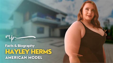 Hayley Herms American Plus Size Model Biography Wiki Curvy