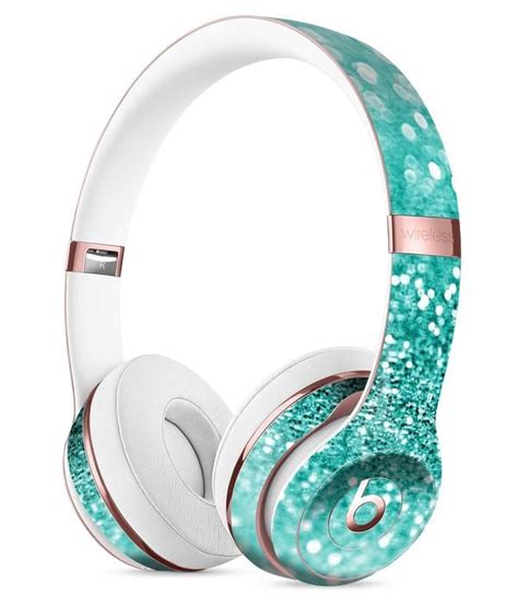 Turquoise Unfoced Glimmer Full Body Skin Kit For The Beats By Dre Solo