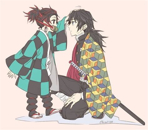 Falling In Love With A Demon Giyuu X Demon Tanjiro Fighting Rui