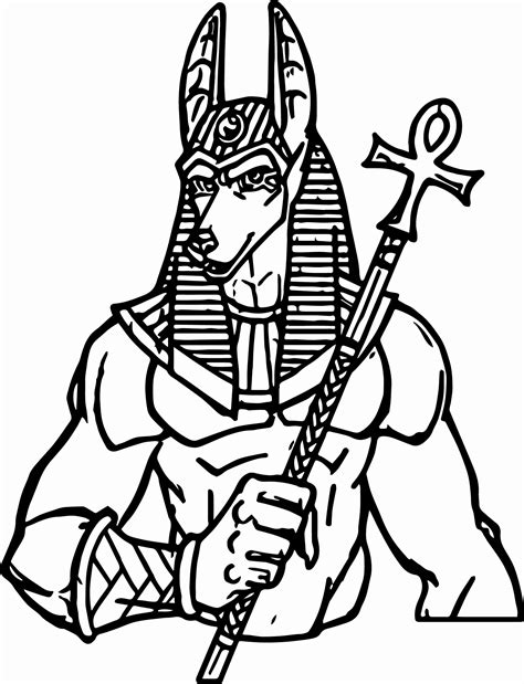 Egyptian Gods Coloring Sheets Coloring Pages