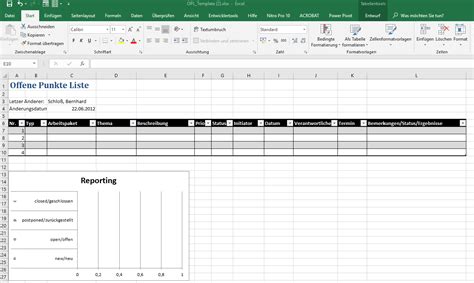 Nachfolgend finden sei eine beispielansicht einer offene punkte liste. Offene Punkte Liste Excel