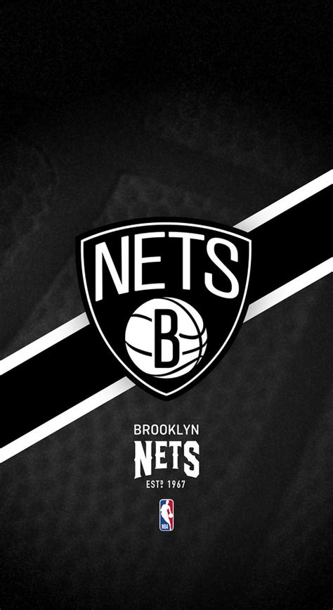 45+ brooklyn nets iphone wallpaper on wallpapersafari. Brooklyn Nets (NBA) iPhone X/XS/11/Android Lock Screen Wal ...