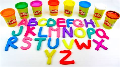 Play Doh Abc Song And Rhymes Learn Alphabets For Kids Youtube