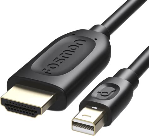 Amazon Com Mini DisplayPort To HDMI 6 FT Fosmon Mini DP