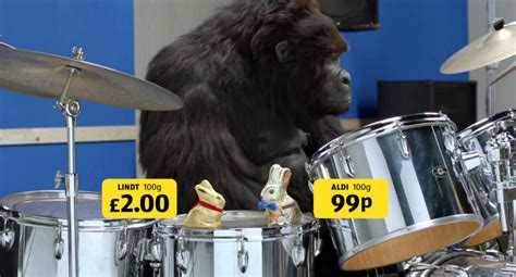 Morning Update Aldi Spoofs Cadburys Gorilla Ad Sxsws Wearable Song