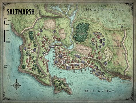 Map Of Saltmarsh And Environs Ghostsofsaltmarsh