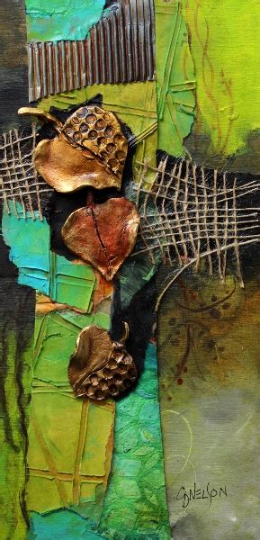 Carol Nelson Fine Art Blog Mixed Media Contemporary Forest Abstract