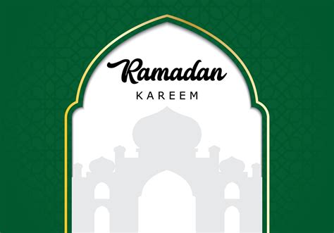 Mosque Ramadan Background 203231 Vector Art At Vecteezy