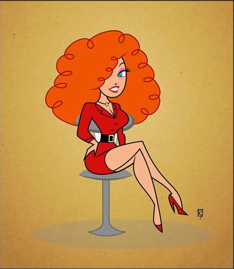 Ms Sara Bellum By Sftoon Red Head Cartoon Sexy Drawings Powerpuff Girls