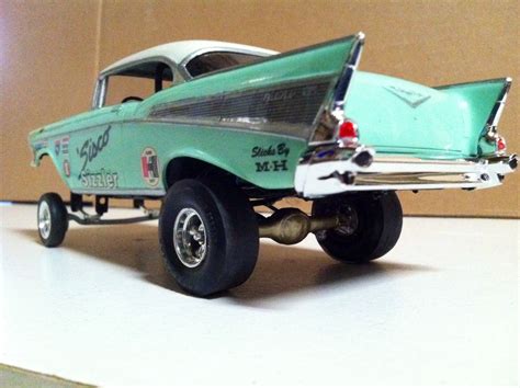Amt 57 Chevy Gasser Kit Bash Model Cars Building Chevy Models