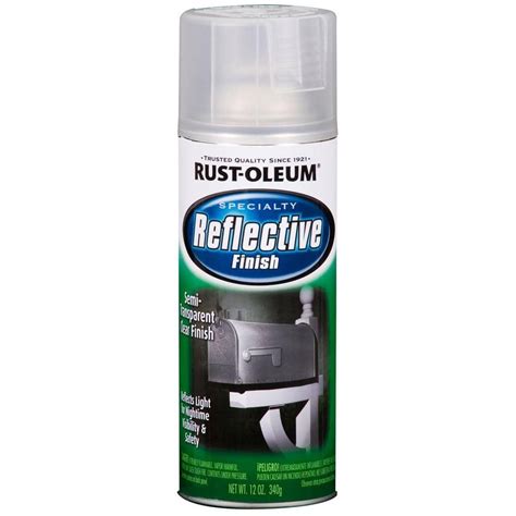 Rust Oleum Specialty 12 Oz Clear Reflective Spray Paint 6 Pack