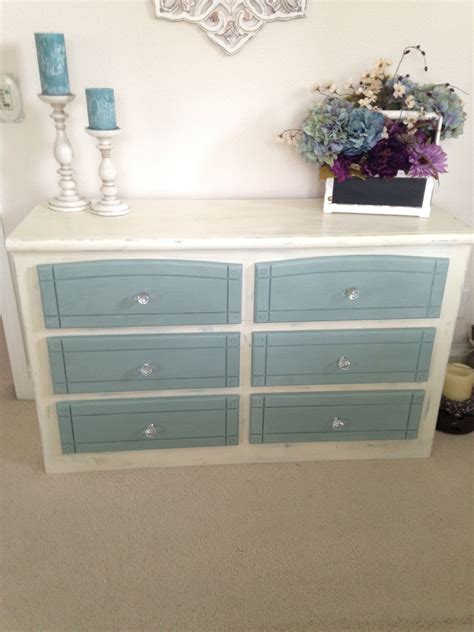 Chalk Painted Furniture With Annie Sloan Paint Duck Egg Blue Old