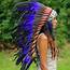 Purple Indian Headdress  95cm – Novum Crafts