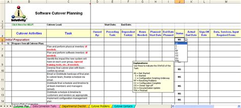 Affordable Templates Erp Implementation Project Plan Template Excel