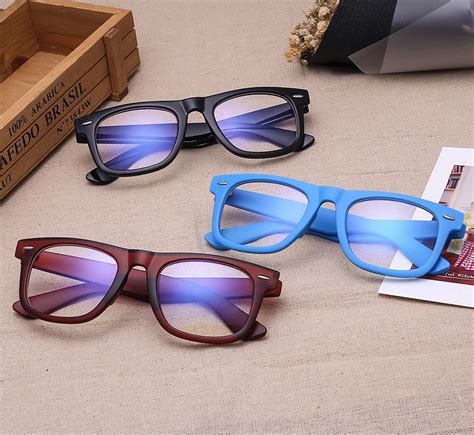 Solo Tu Classical Goggles Anti Blue Ray Glasses Women Men Rivet Eyewear Frame Anti Radiation