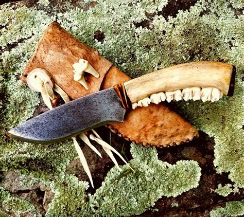 Deer Jawbone Knife By Alex Campbell Knife Kitchen