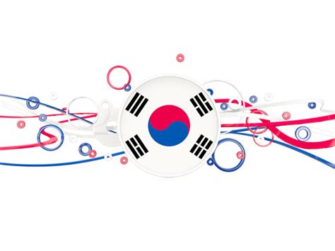 South Korea Flag Circle Png