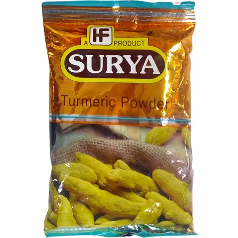 Surya Spice Powder Turmeric 100g Pouch Amazon In Grocery