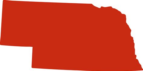 Nebraska Flag Clipart Full Size Clipart 1088815 Pinclipart