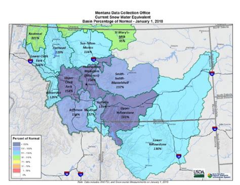Montana Snowpack Off To A Good Start This Winter Crop