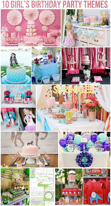 top 10 girl s birthday party themes girls birthday party themes fun birthday party girls