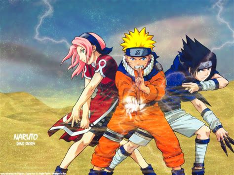 Naruto Sasuke Sakura Defense For Enemy Wallpaper Foto Various Cartoon
