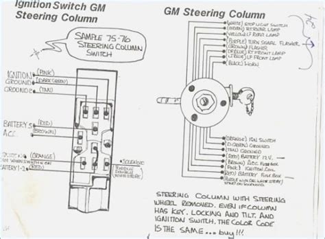 Gm Steering Column Wiring Diagram